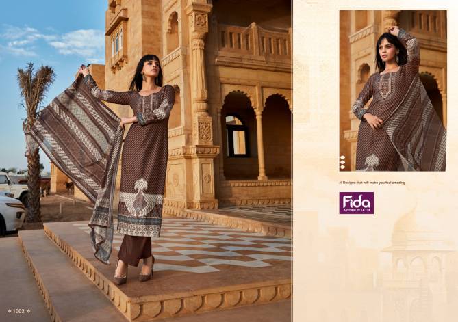Saanjh By Fida Voile Cotton Dress Material Wholesale Clothing Suppliers In India